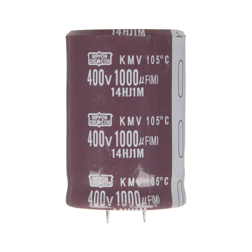 Конденсатор електролітичний 1000 мкФx 400 В, 105 °C, 35X50