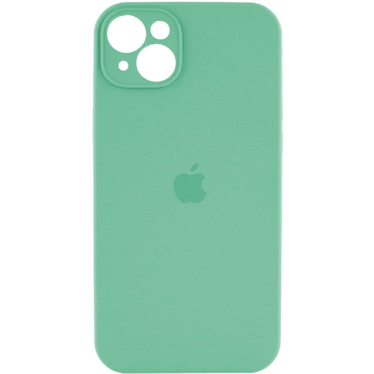 Чохол для смартфона Silicone Full Case AA Camera Protect for Apple iPhone 14 30,Spearmint lly