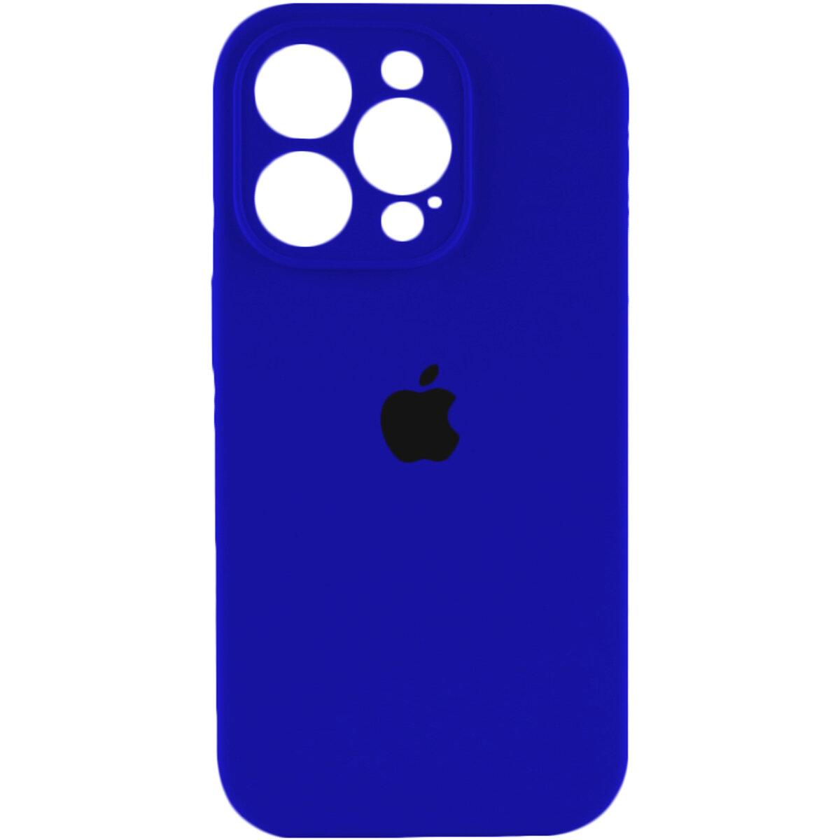 Чохол для смартфона Silicone Full Case AA Camera Protect for Apple iPhone 15 Pro 45,Shiny Blue lly