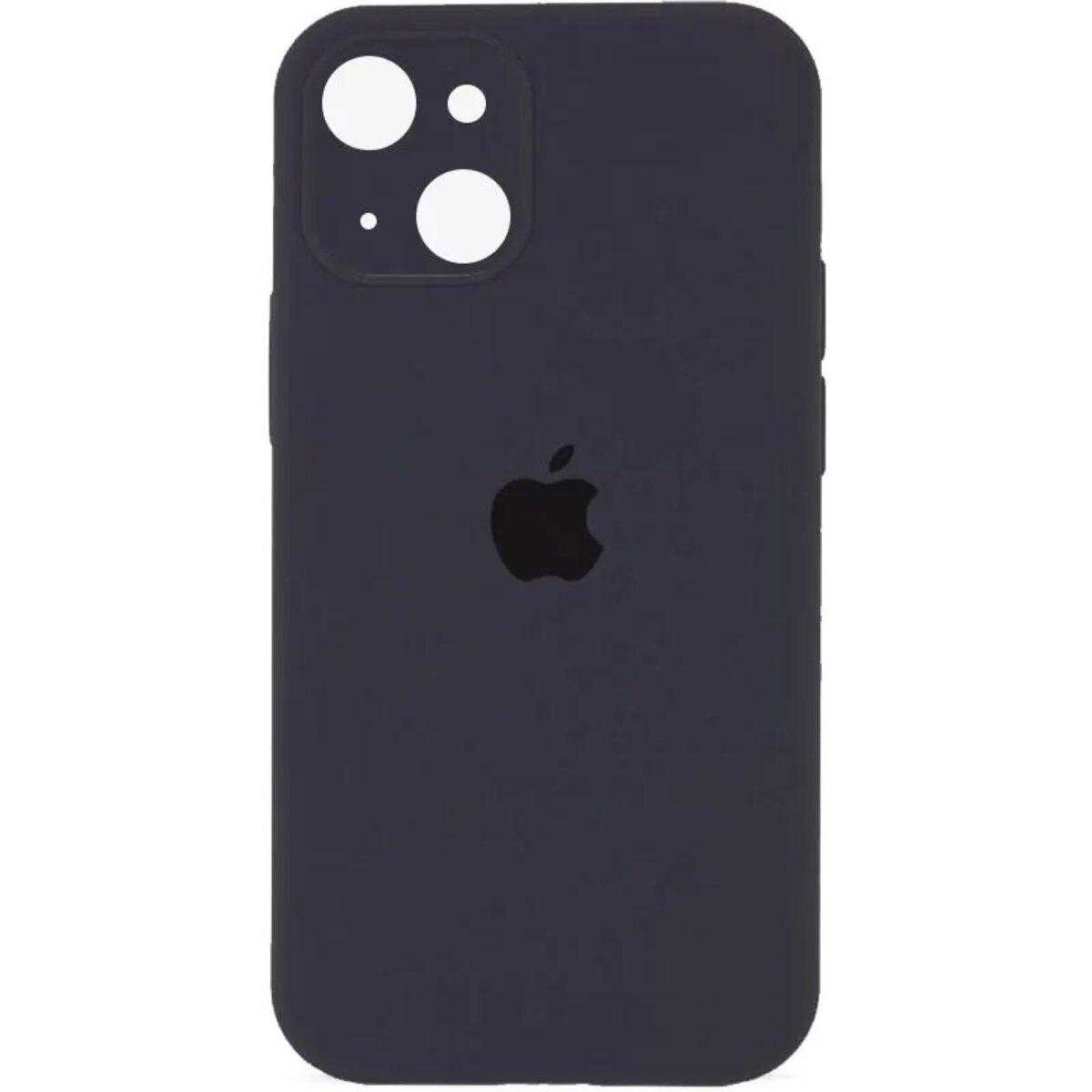 Чохол для смартфона Silicone Full Case AA Camera Protect for Apple iPhone 15 12,Dark Grey lly