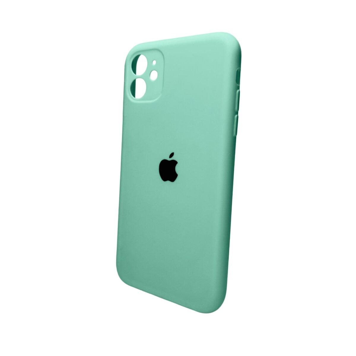 Чохол для смартфона Silicone Full Case AA Camera Protect for Apple iPhone 11 кругл 30,Spearmint lly