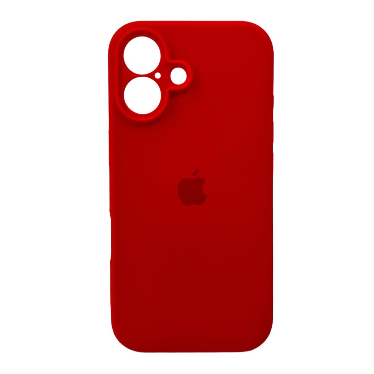 Чохол для смартфона Silicone Full Case AA Camera Protect for Apple iPhone 16 11,Red lly
