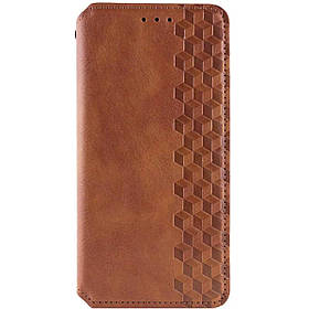 Чохол-книжка для смартфона Rubic Leather for Xiaomi Redmi 13 4G Brown ly