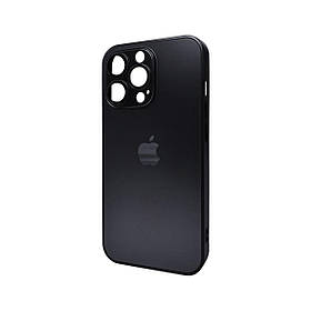 Чохол для смартфона AG Glass Matt Frame Color Logo for Apple iPhone 12 Pro Graphite Black yL.