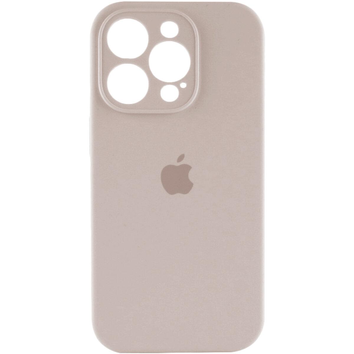 Чохол для смартфона Silicone Full Case AA Camera Protect for Apple iPhone 14 Pro Max 9,Antique White lly