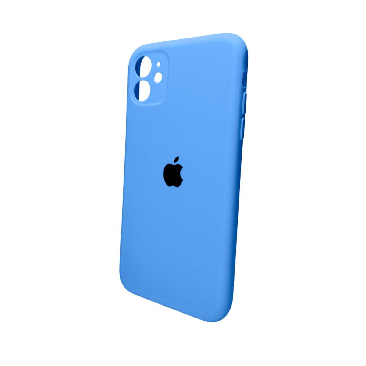 Чохол для смартфона Silicone Full Case AA Camera Protect for Apple iPhone 11 Pro Max кругл 38,Surf Blue lly