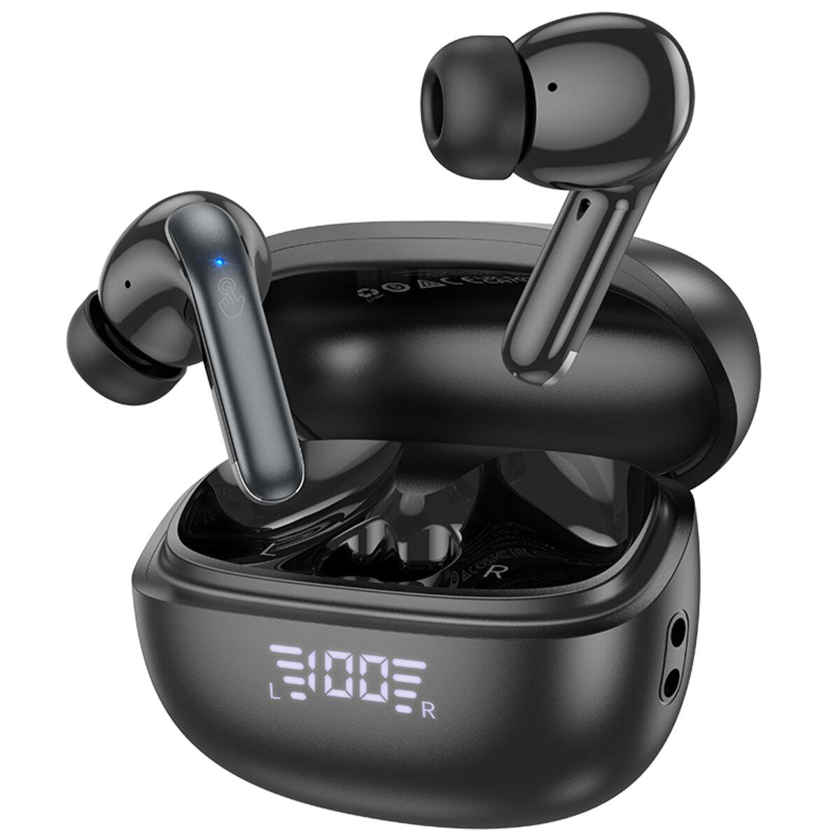 Бездротові навушники HOCO EQ5 Energy true wireless ANC+ENC noise reduction BT headset Black lly