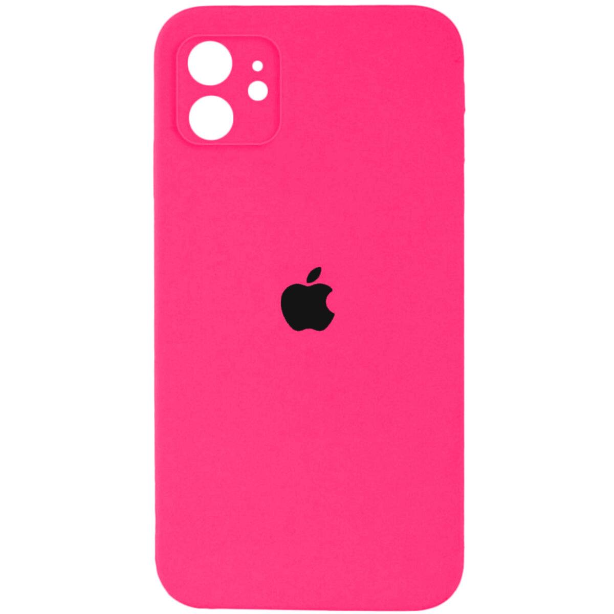 Чохол для смартфона Silicone Full Case AA Camera Protect for Apple iPhone 11 23,Shiny Pink lly