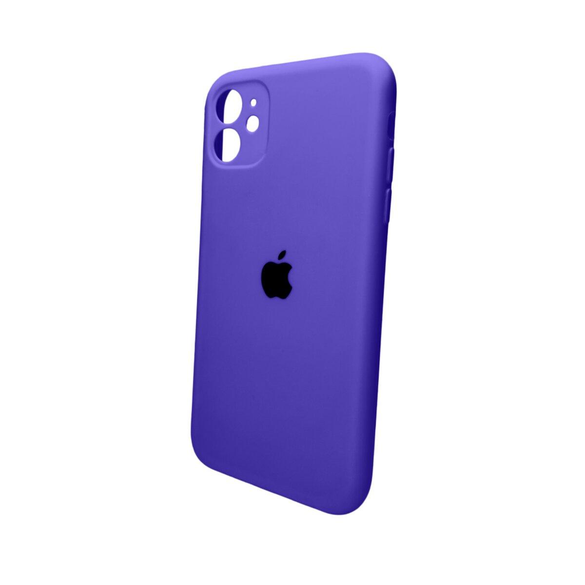 Чохол для смартфона Silicone Full Case AA Camera Protect for Apple iPhone 11 Pro кругл 22,Dark Purple lly