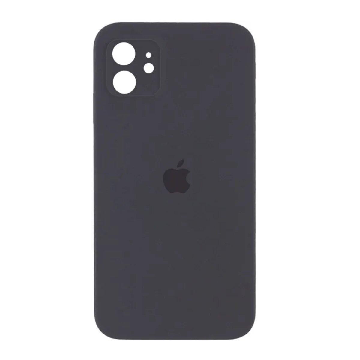 Чохол для смартфона Silicone Full Case AA Camera Protect for Apple iPhone 11 12,Dark Grey lly