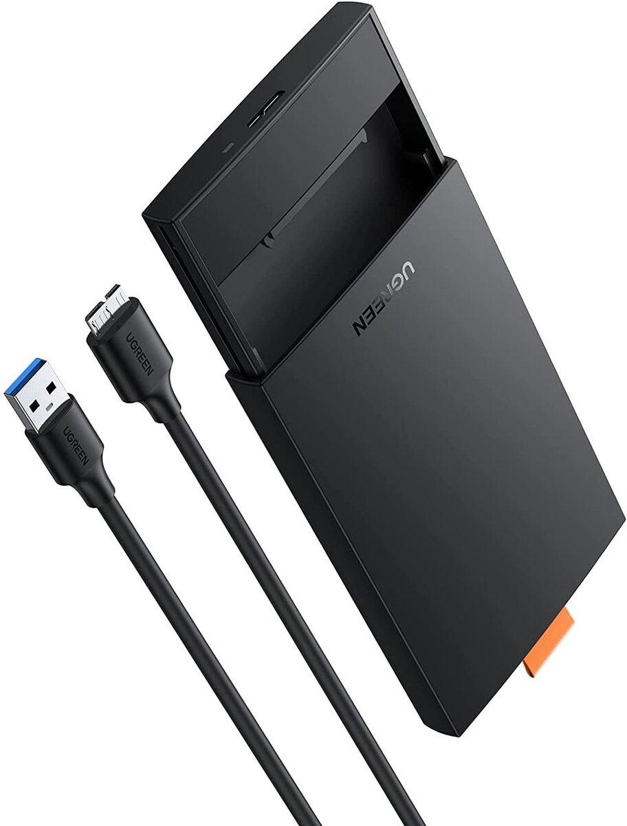 Зовнішня кишеня для накопичувача UGREEN CM237 USB 3.0 2.5Inch Hard Drive Box(UGR-60353) lly