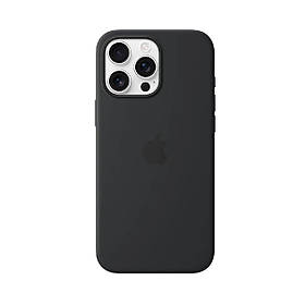 Чохол для смартфона Silicone Full Case AAA MagSafe IC for iPhone 16 Pro Max Black ly