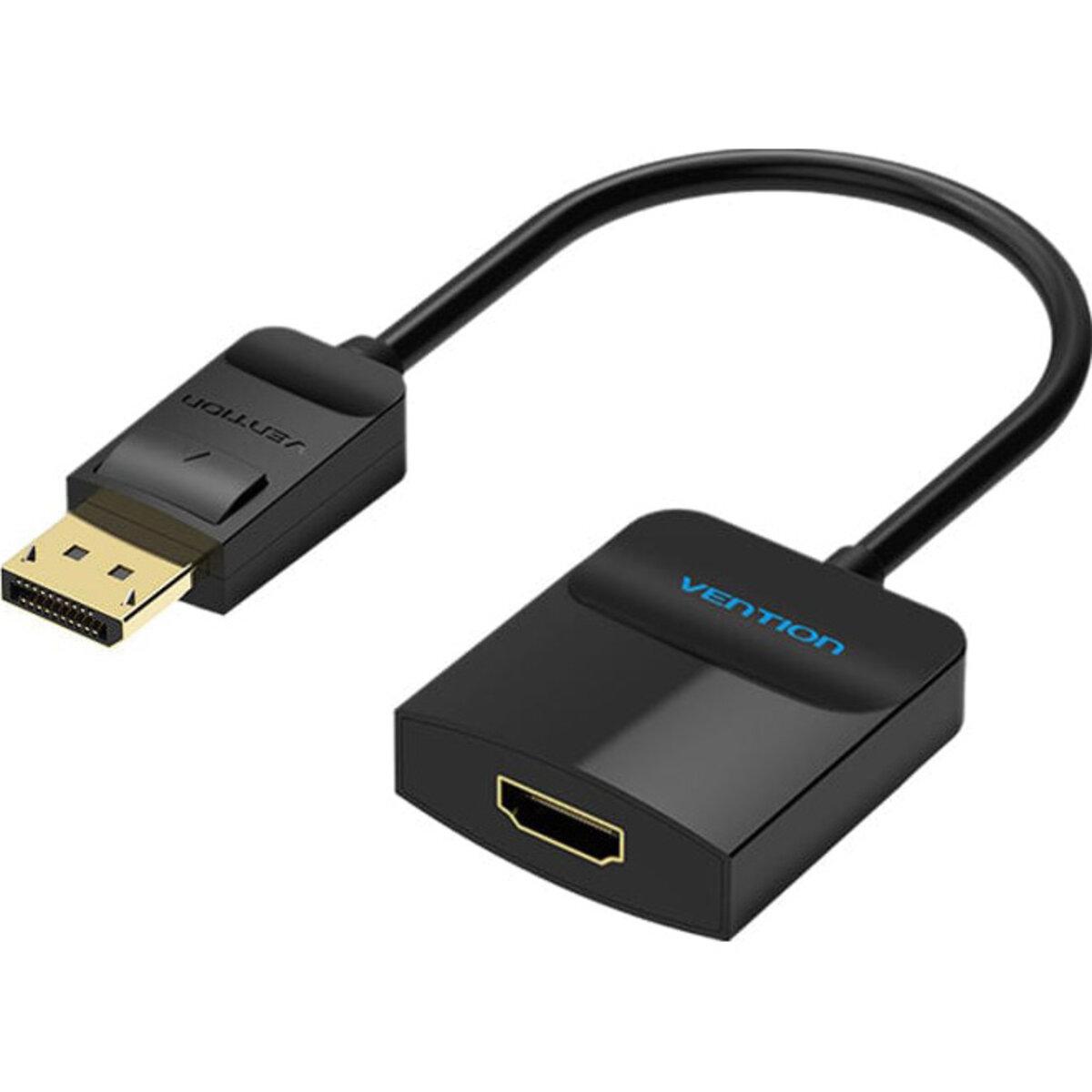 Адаптер Vention DP to HDMI Converter 0.15M Black lly