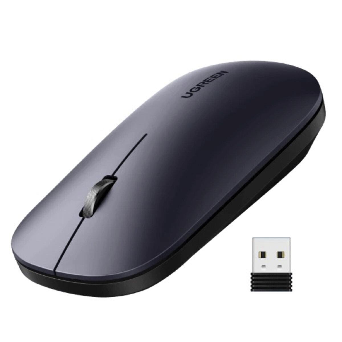 Маніпулятор миша UGREEN MU001 Portable Wireless Mouse (Black) lly