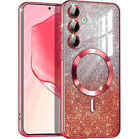 Чохол для смартфона Cosmic CD Shiny Magnetic for Samsung Galaxy S24 Plus Red ly