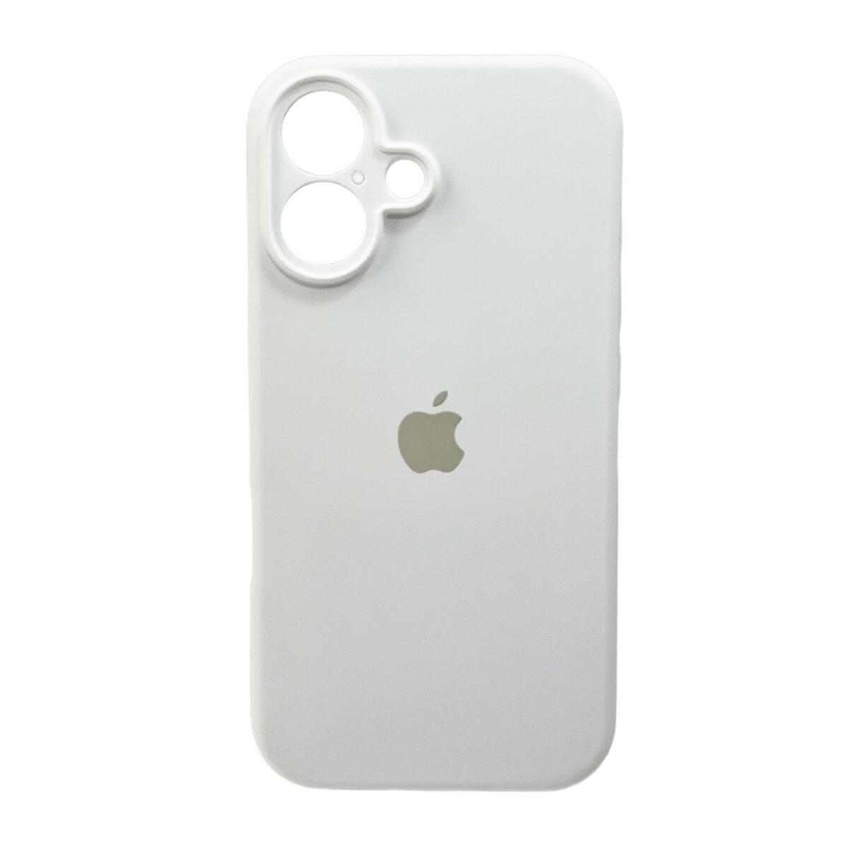Чохол для смартфона Silicone Full Case AA Camera Protect for Apple iPhone 16 8,White lly