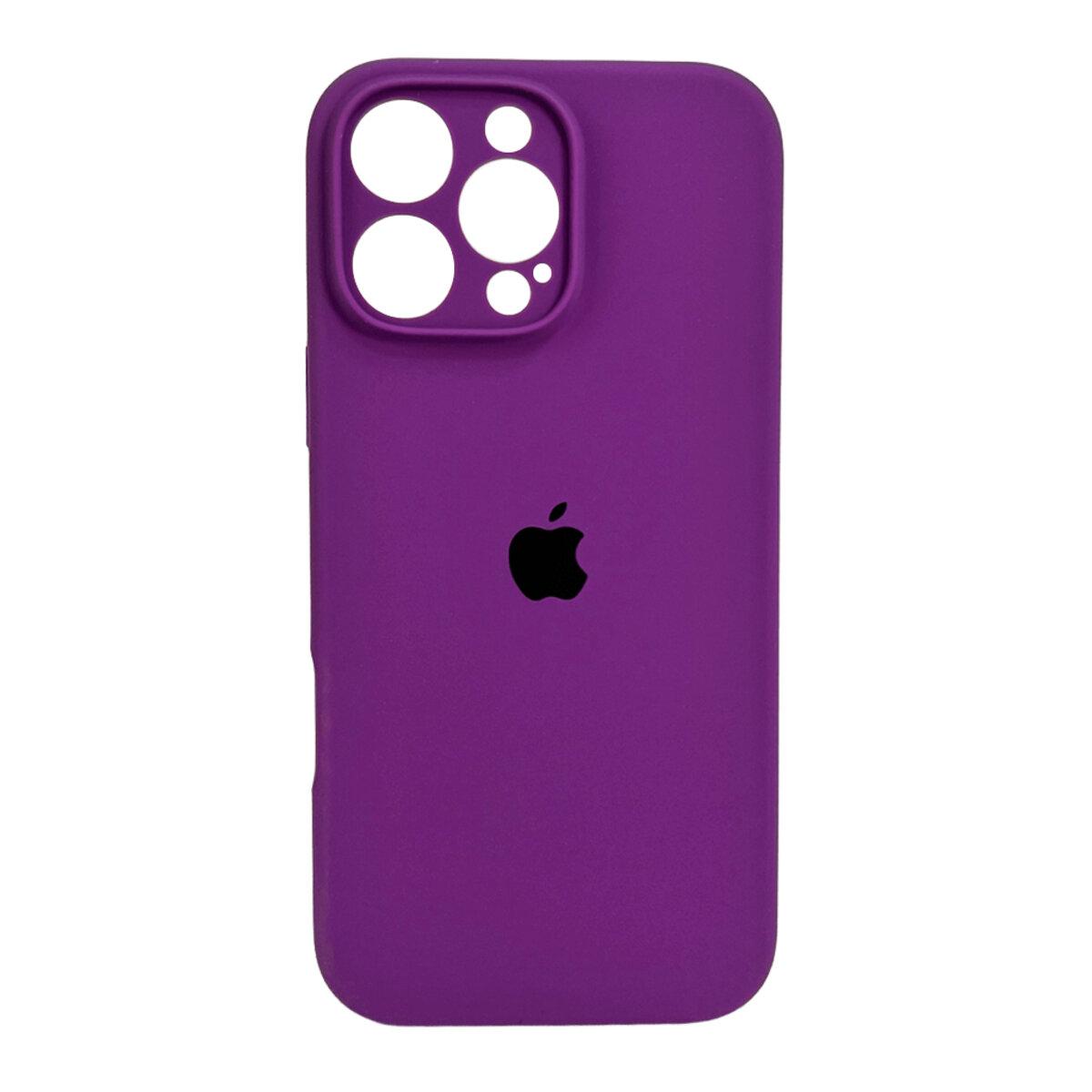 Чохол для смартфона Silicone Full Case AA Camera Protect for Apple iPhone 16 Pro 19,Purple lly