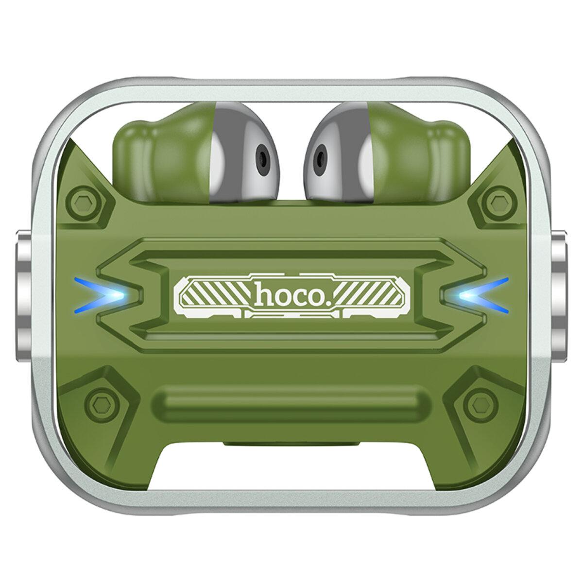 Навушники HOCO EW55 Trendy true wireless BT gaming headset Army Green lly