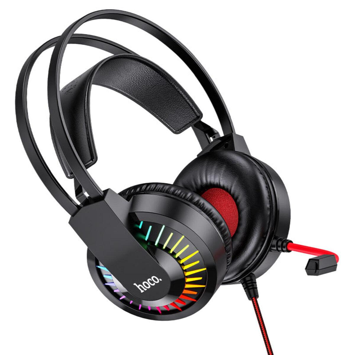 Навушники HOCO W105 Joyful gaming headphones Red lly