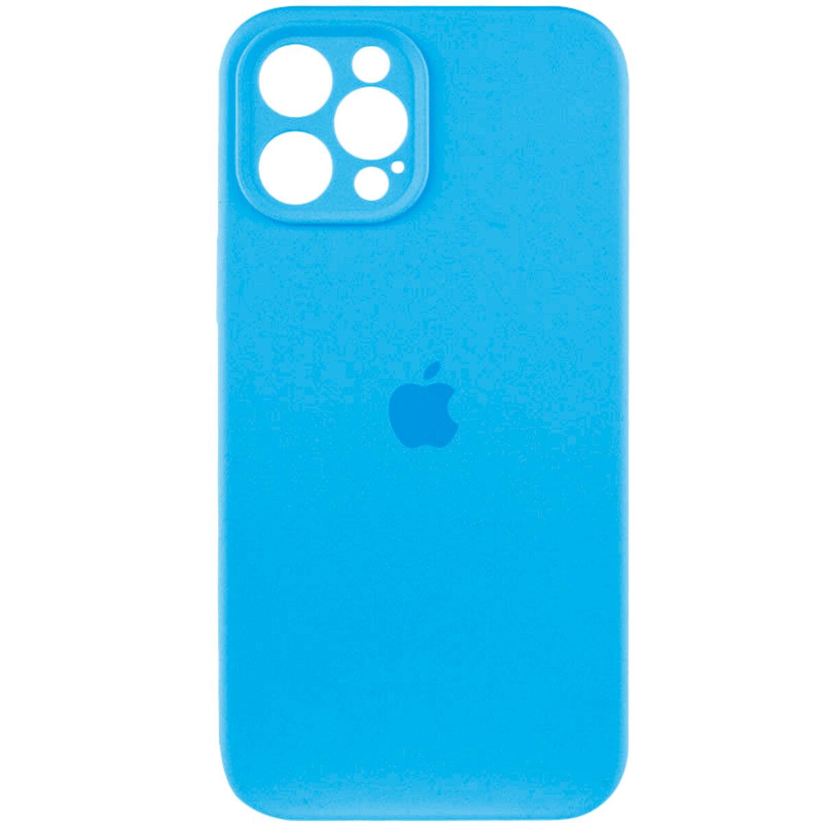 Чохол для смартфона Silicone Full Case AA Camera Protect for Apple iPhone 12 Pro 44,Light Blue lly