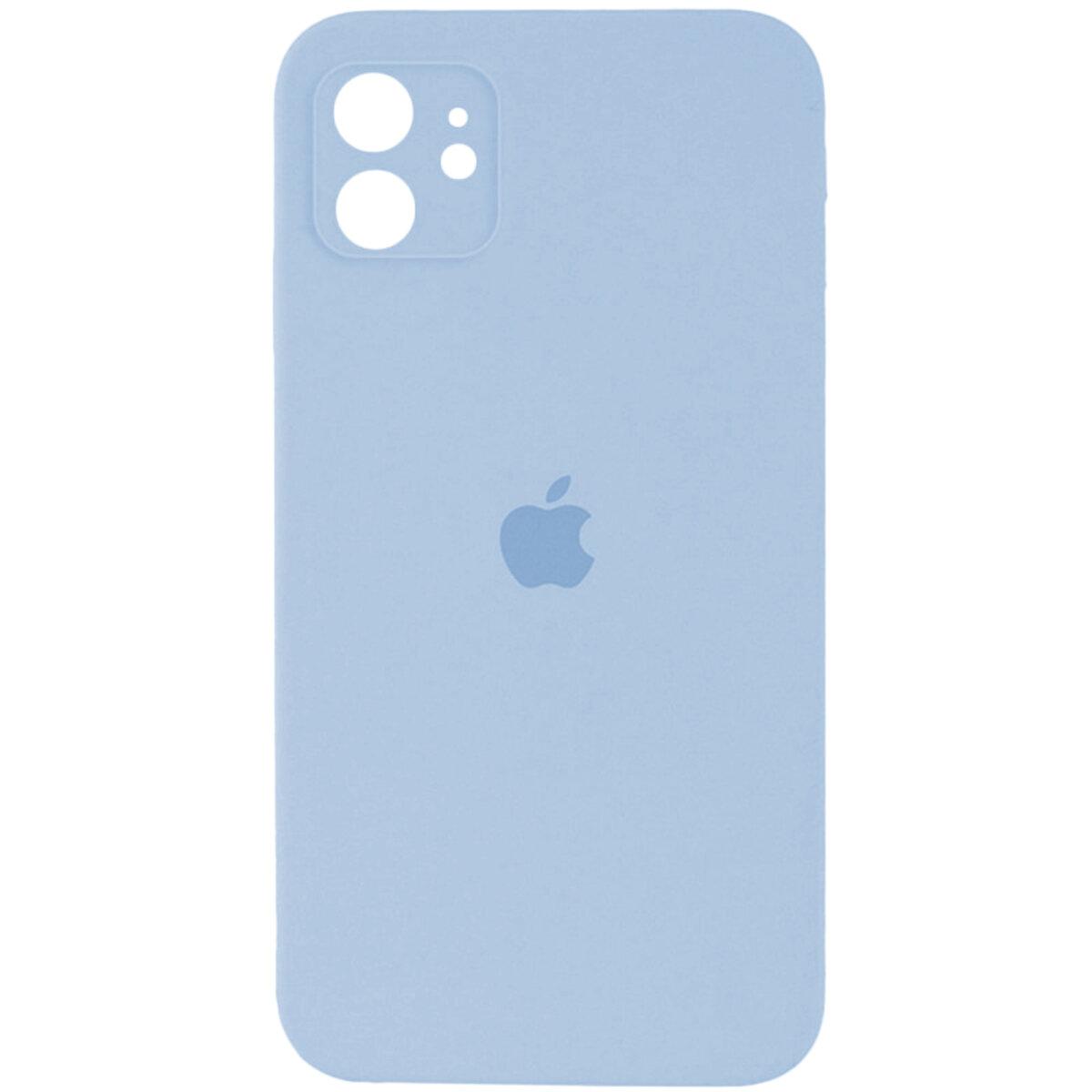 Чохол для смартфона Silicone Full Case AA Camera Protect for Apple iPhone 11 27,Mist Blue lly