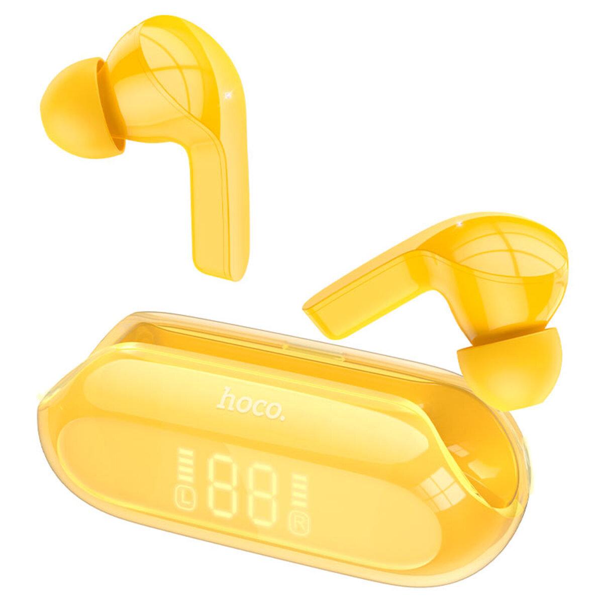 Бездротові навушники HOCO EW39 Bright true wireless ENC BT headset Yellow lly