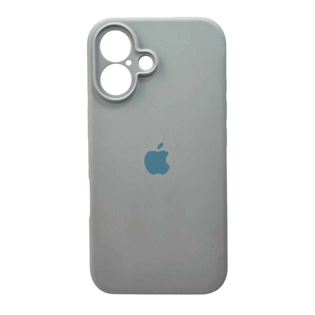 Чохол для смартфона Silicone Full Case AA Camera Protect for Apple iPhone 16 53,Sierra Blue lly