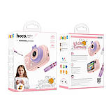 Камера для дітей HOCO DV205 Dual-camera children camera Pink yL., фото 2