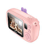 Камера для дітей HOCO DV205 Dual-camera children camera Pink yL., фото 3