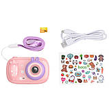 Камера для дітей HOCO DV205 Dual-camera children camera Pink yL., фото 5