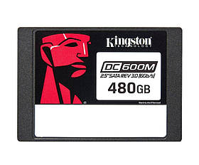 Накопичувач SSD Kingston DC600M 480GB 2.5" SATAIII TLC lly