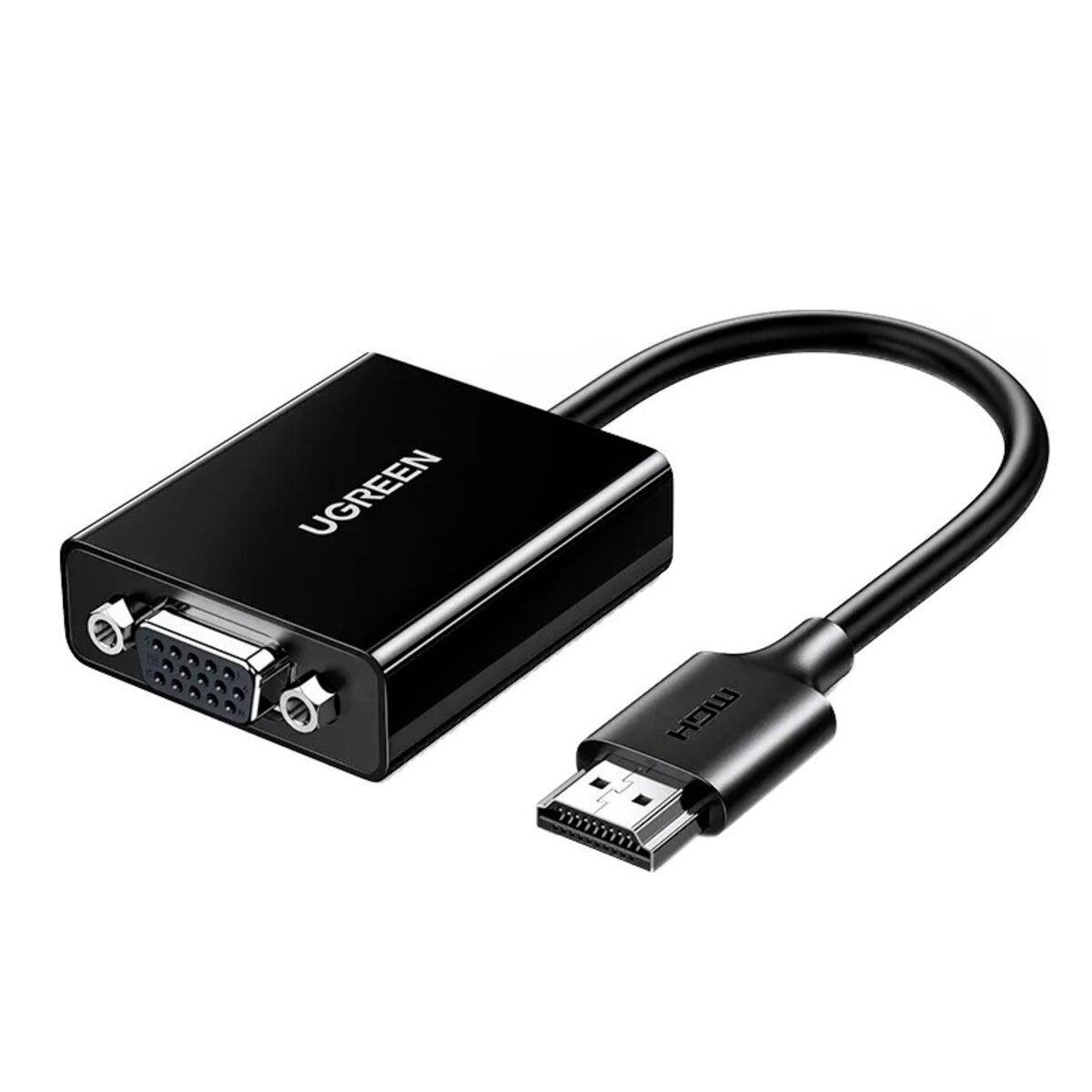 Перехідник UGREEN CM611 HDMI to VGA Adapter(UGR-90813) lly