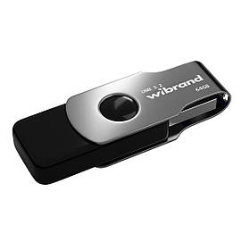 Флеш-накопичувач Wibrand USB 3.2 Gen1 Lizard 64GB Black ly