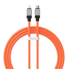 Кабель Baseus CoolPlay Series Fast Charging Cable Type-C to iP 20W 1m Orange yL.