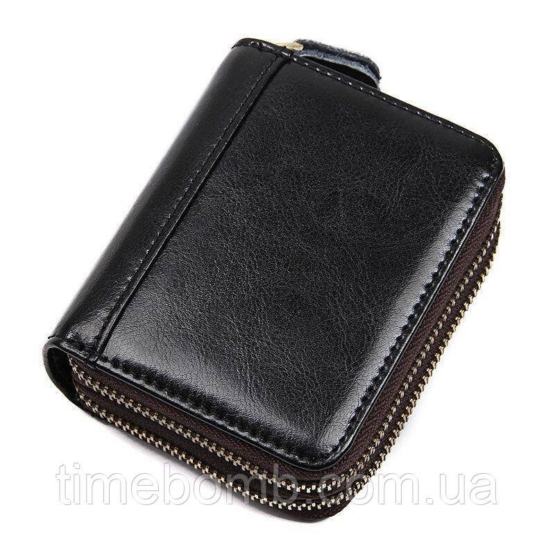 Візитниця Vintage 14964 шкіряна Коричнева, фото 1