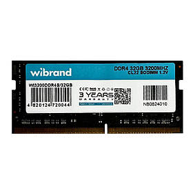 Оперативна пам'ять DDR4 Wibrand 32GB 3200MHz CL22 SODIMM ly