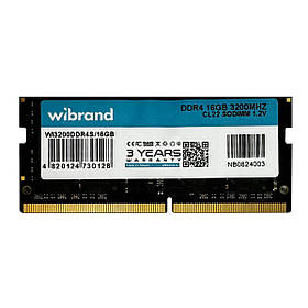 Оперативна пам'ять DDR4 Wibrand 16GB 3200MHz CL22 SODIMM ly