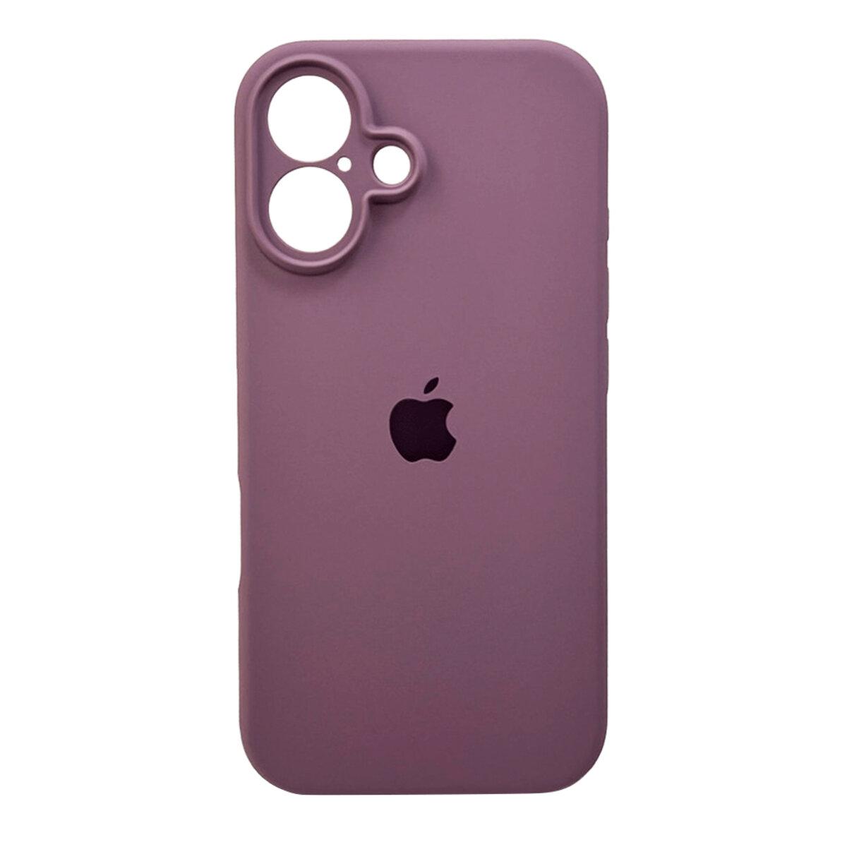 Чохол для смартфона Silicone Full Case AA Camera Protect for Apple iPhone 16 60,Taro Purple lly