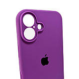 Чохол для смартфона Silicone Full Case AA Camera Protect for Apple iPhone 16 19,Purple yL., фото 5