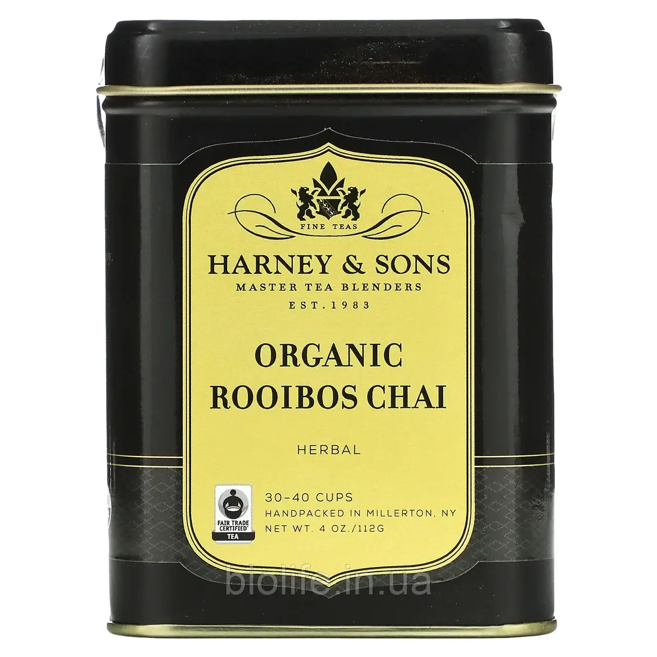 Harney & Sons, Organic Rooibos Chai, трав'яний чай, 4 унції (112 г) оригінал, фото 1