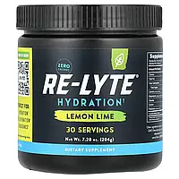 Redmond Trading Company, Re-Lyte® Hydration, лимон і лайм, 204 г (7,20 унції)