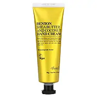 Benton, Крем для рук з олією ши та кокосом, 50 г (1,76 унції)