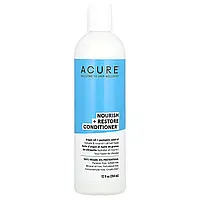 ACURE, поживний і відновлювальний кондиціонер, для всіх типів волосся, арганова олія та олія насіння гарбуза,