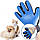 Рукавички для чищення тварин Pet Gloves, фото 4