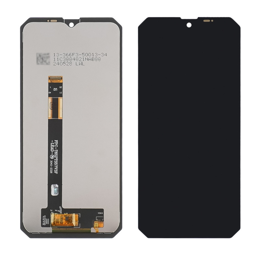 Дисплей для Blackview BV6200 з чорним тачскрином, фото 1