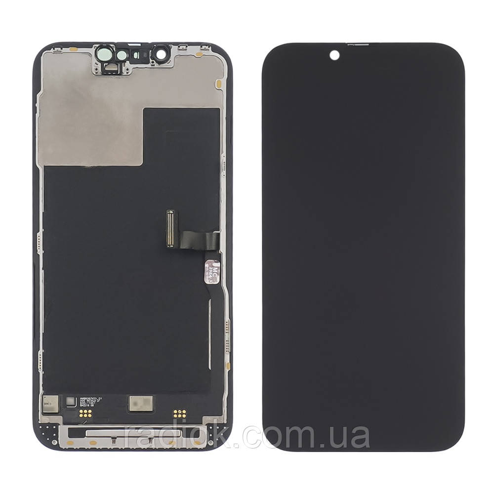 Дисплей для Apple iPhone 13 Pro з чорним тачскрином Original (переклеєне скло)
