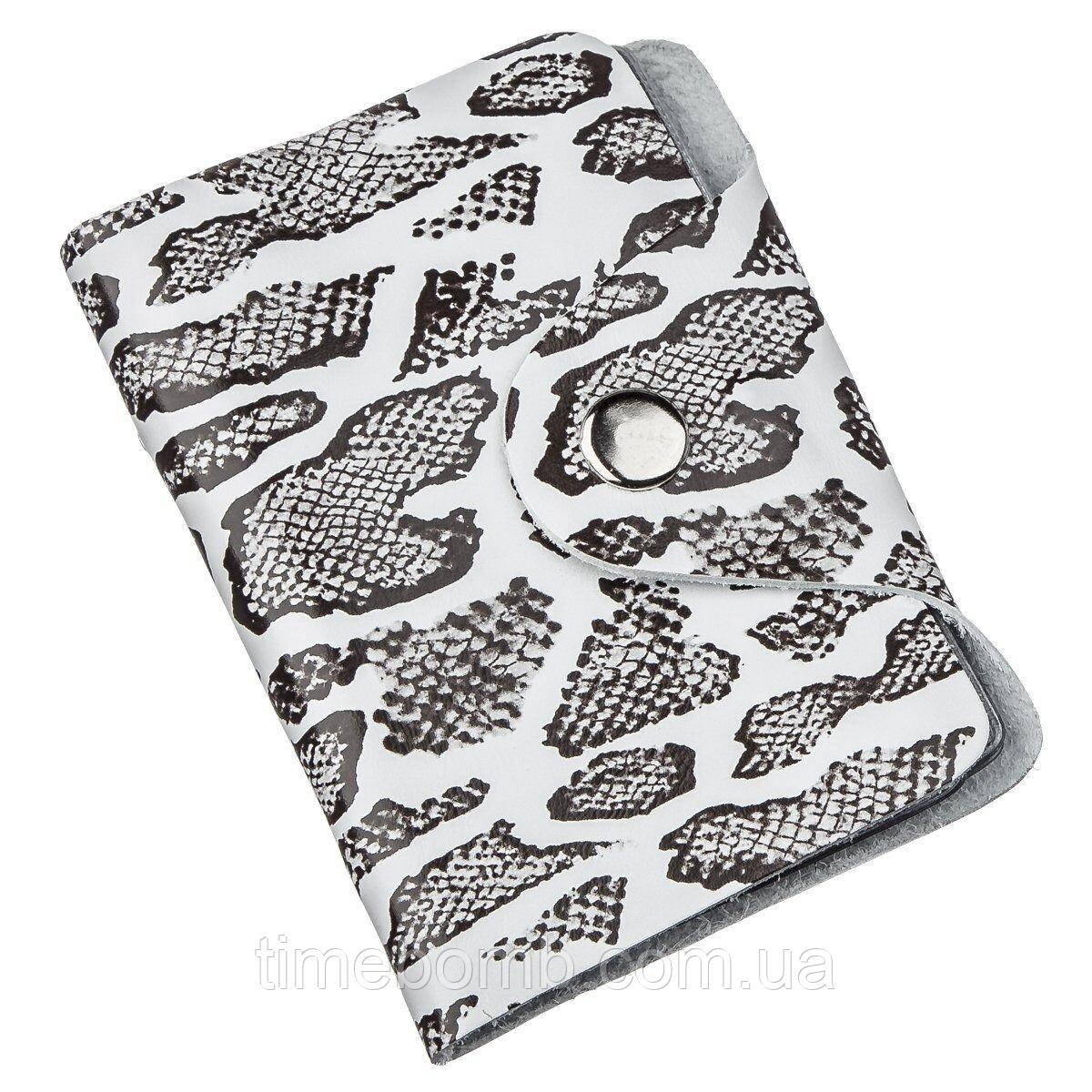 Візитниця вертикальна під екзотику 19086 Shvigel Різнокольорова, фото 1