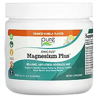 Pure Essence, Ionic-Fizz, Magnesium Plus, апельсин і ваніль, 171 г (6,03 унції)