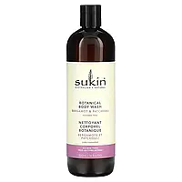 Sukin, Гель для душу з рослинами, бергамот і пачулі, 500 мл (16,9 унції)