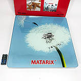 Ваги для підлоги MATARIX MX-452 180 кг, Ваги для вимірювання маси тіла, Електронні ваги кульбаба, фото 3